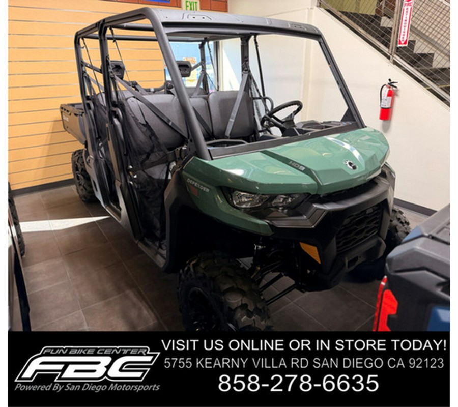 2025 Can-Am Defender MAX DPS HD9 Compass Green