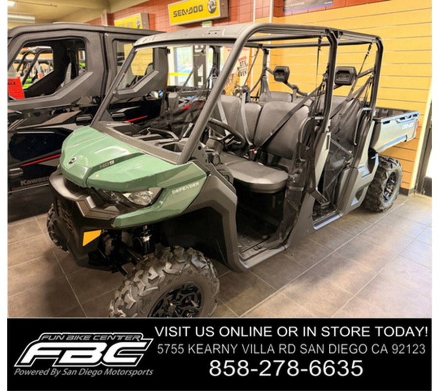 2025 Can-Am Defender MAX DPS HD9 Compass Green