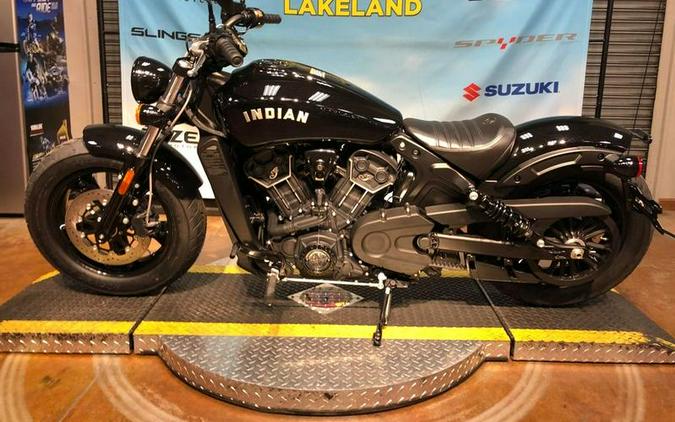 2024 Indian Motorcycle® Scout® Bobber Sixty Black Metallic