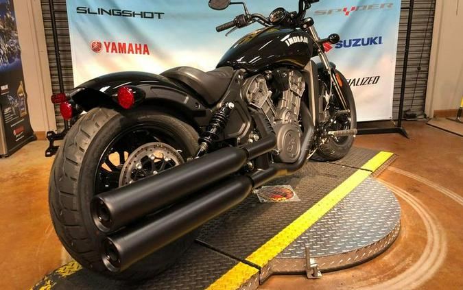 2024 Indian Motorcycle® Scout® Bobber Sixty Black Metallic