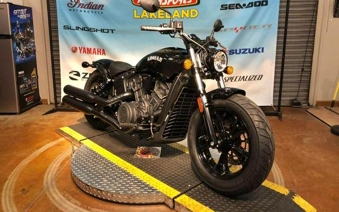 2024 Indian Motorcycle® Scout® Bobber Sixty Black Metallic