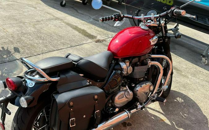 2018 Triumph Bonneville Speedmaster Cranberry Red