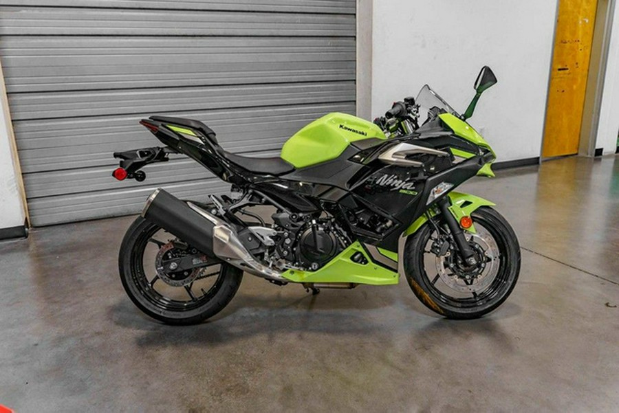 2026 Kawasaki Ninja 500 ABS Metallic Yellowish Green/Ebony SE ABS
