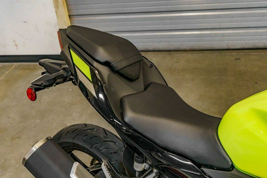 2026 Kawasaki Ninja 500 ABS Metallic Yellowish Green/Ebony SE ABS