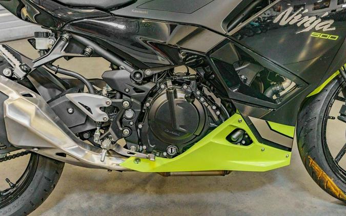 2026 Kawasaki Ninja 500 ABS Metallic Yellowish Green/Ebony SE ABS