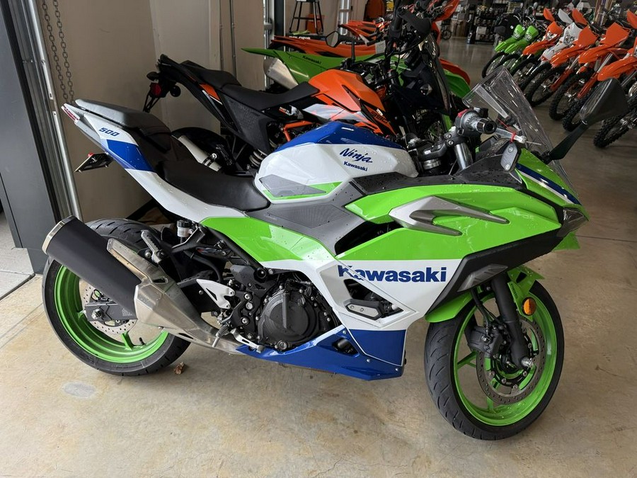 2024 Kawasaki Ninja® 500 SE 40th Anniversary Edition ABS