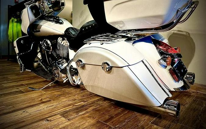 2018 Indian Motorcycle® Roadmaster® ABS Pearl White over Star Silver