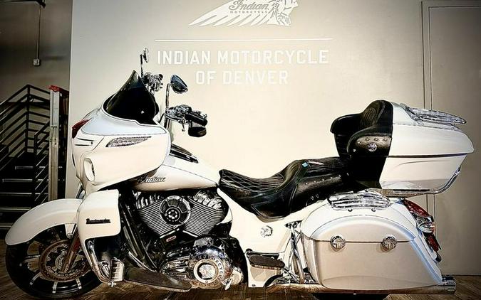 2018 Indian Motorcycle® Roadmaster® ABS Pearl White over Star Silver