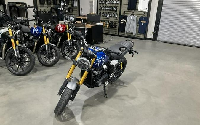 2025 Triumph Speed 400 Caspian Blue / Storm Grey