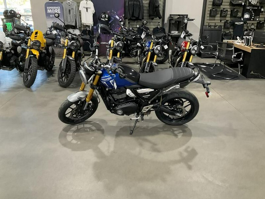 2025 Triumph Speed 400 Caspian Blue / Storm Grey
