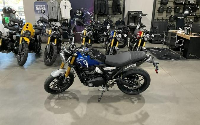 2025 Triumph Speed 400 Caspian Blue / Storm Grey