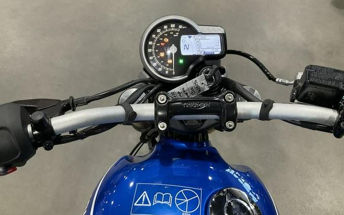 2025 Triumph Speed 400 Caspian Blue / Storm Grey