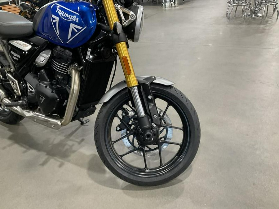 2025 Triumph Speed 400 Caspian Blue / Storm Grey