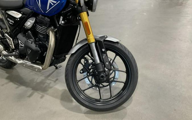 2025 Triumph Speed 400 Caspian Blue / Storm Grey