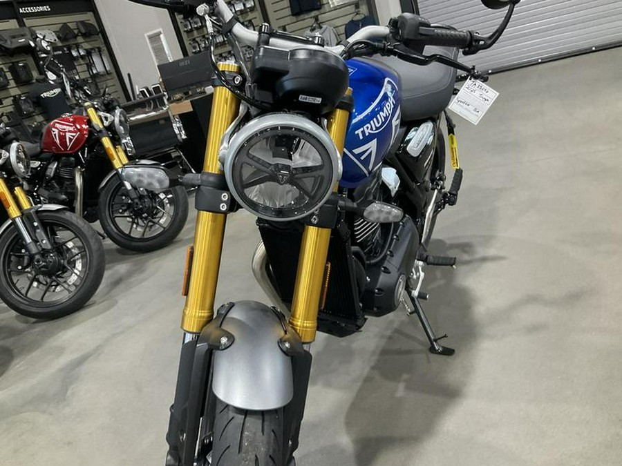 2025 Triumph Speed 400 Caspian Blue / Storm Grey