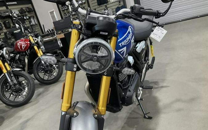 2025 Triumph Speed 400 Caspian Blue / Storm Grey