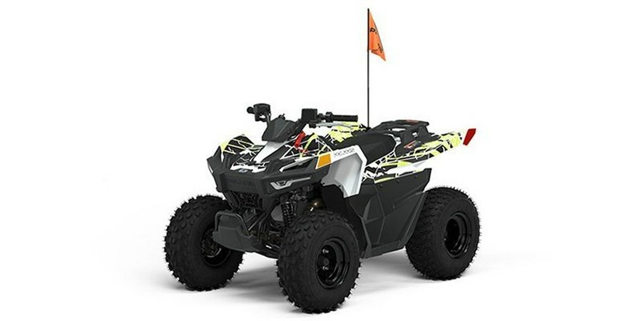 2023 Polaris OUTLAW 70 EFI LE- BRIGHT WHITE/LIME SQUEEZE