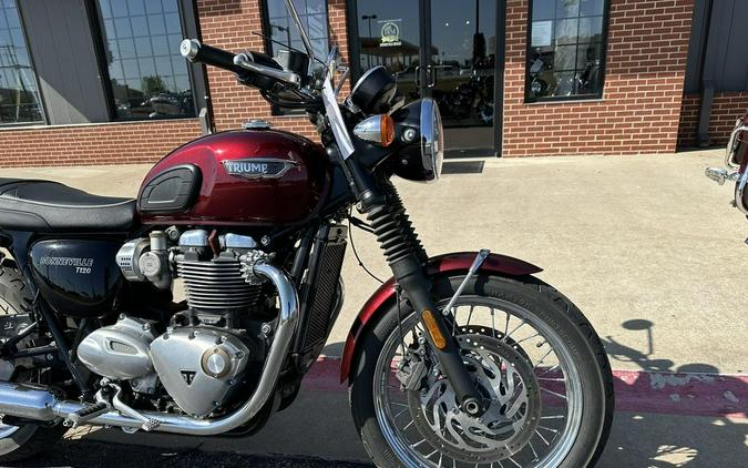 2017 Triumph Bonneville T120 Jet Black