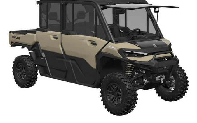 2026 Can-Am® Defender MAX Limited HD11 Desert Tan & Carbon Black