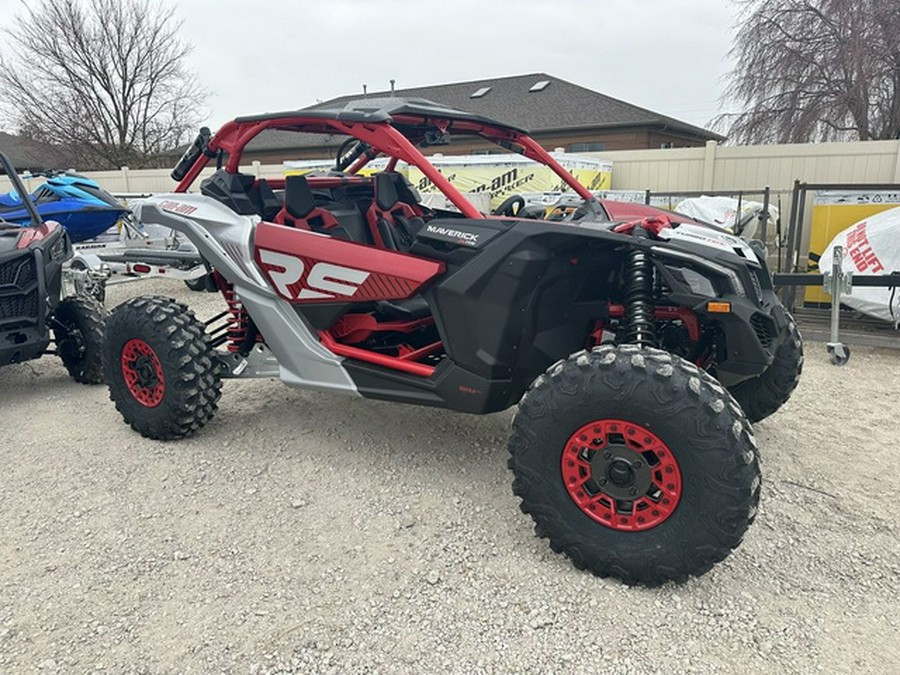 2024 Can-Am Maverick X3 X rs Turbo RR Fiery Red & Hyper Silver XT HD9