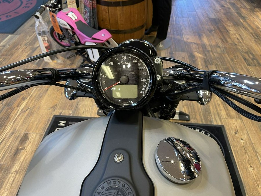 2025 Indian Motorcycle® Scout® Classic Limited Silver Quartz Smoke