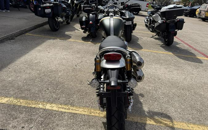 2026 Triumph Scrambler 1200 XE Matte khaki green