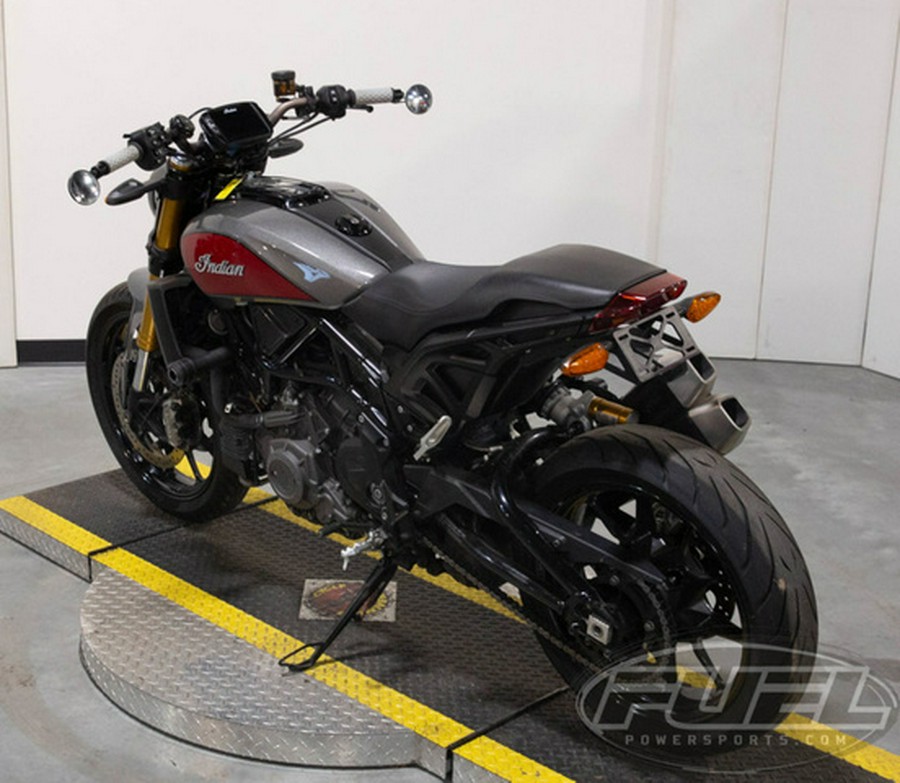 2019 Indian FTR 1200 S Red Over Steel Gray