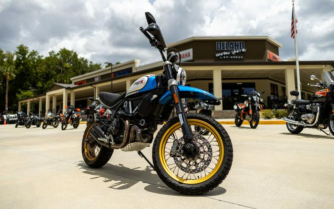 2022 Ducati Scrambler Desert Sled Sparking Blue