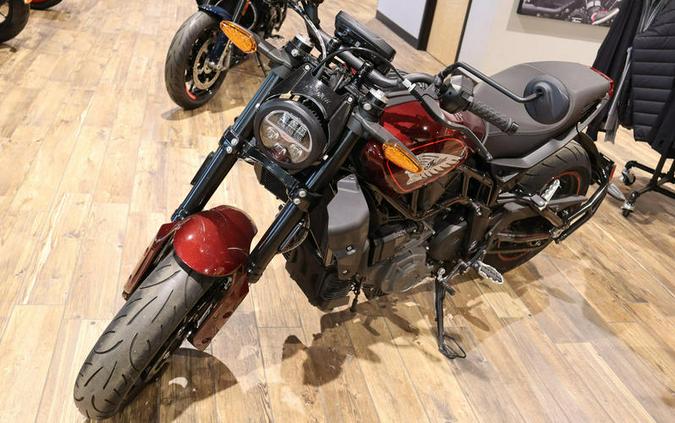 2022 Indian Motorcycle® FTR S Maroon Metallic