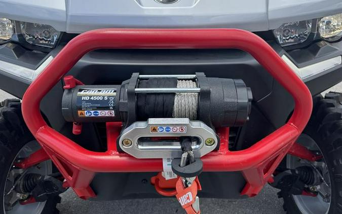 2025 Can-Am® Defender MAX X mr with Half-Doors HD10 Hyper Silver & Legion Red