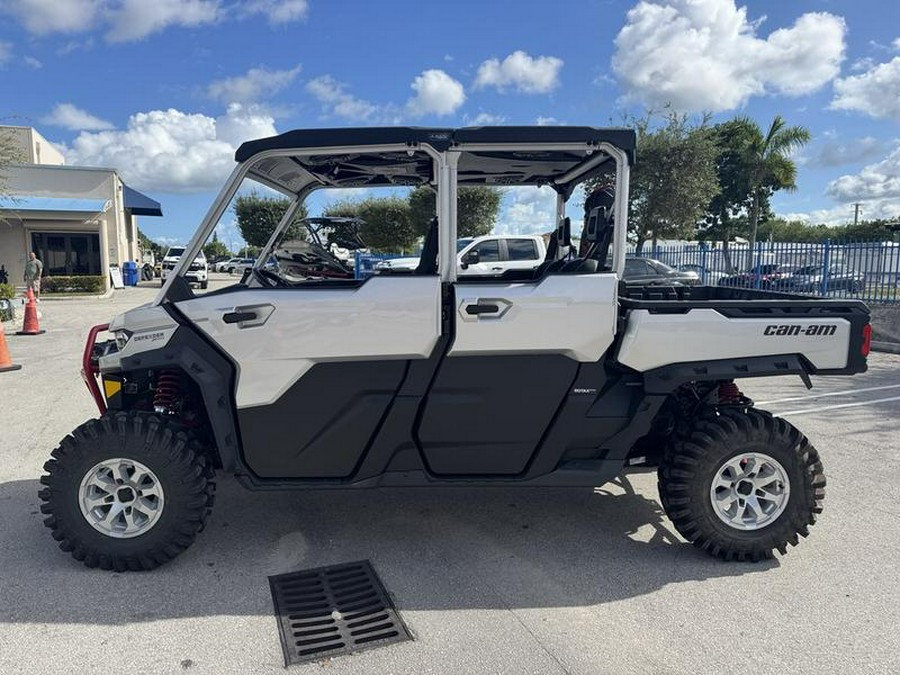 2025 Can-Am® Defender MAX X mr with Half-Doors HD10 Hyper Silver & Legion Red