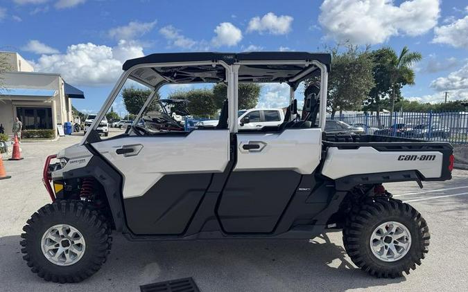 2025 Can-Am® Defender MAX X mr with Half-Doors HD10 Hyper Silver & Legion Red