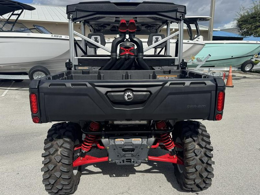 2025 Can-Am® Defender MAX X mr with Half-Doors HD10 Hyper Silver & Legion Red