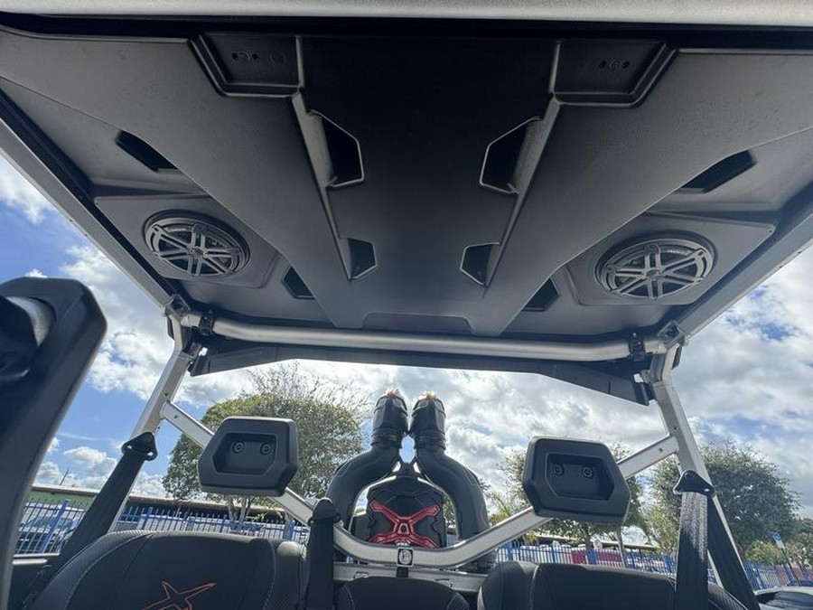 2025 Can-Am® Defender MAX X mr with Half-Doors HD10 Hyper Silver & Legion Red