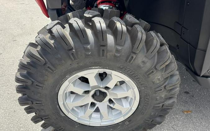 2025 Can-Am® Defender MAX X mr with Half-Doors HD10 Hyper Silver & Legion Red