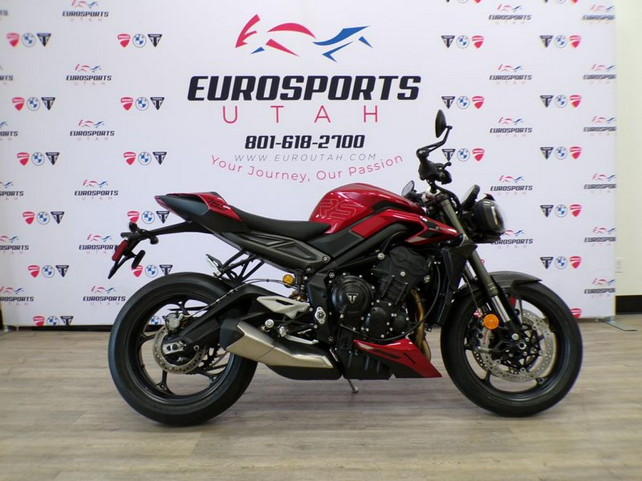 New 2025 Triumph STREET TRIPLE RS