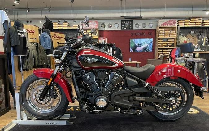 2025 Indian Scout Classic Limited +Tech Sunset Red Metallic