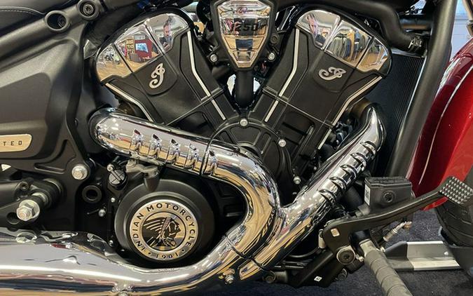 2025 Indian Scout Classic Limited +Tech Sunset Red Metallic