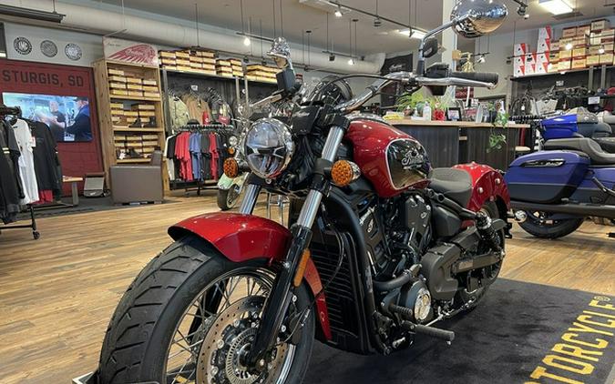 2025 Indian Scout Classic Limited +Tech Sunset Red Metallic