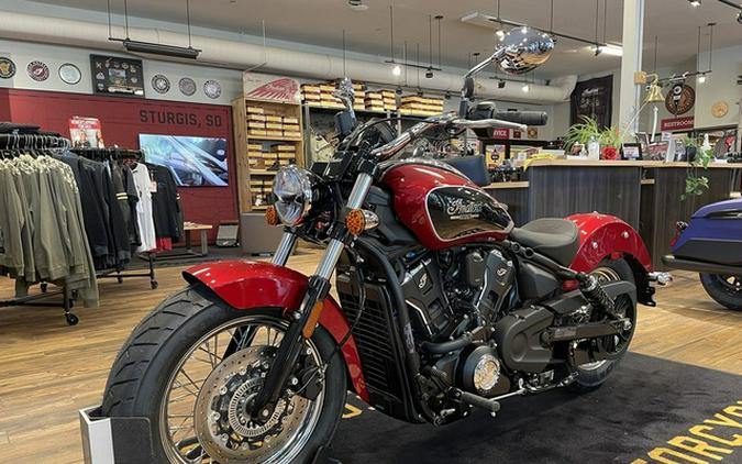 2025 Indian Scout Classic Limited +Tech Sunset Red Metallic