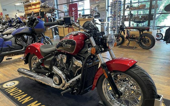 2025 Indian Scout Classic Limited +Tech Sunset Red Metallic