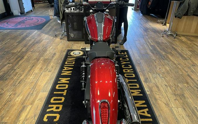 2025 Indian Scout Classic Limited +Tech Sunset Red Metallic