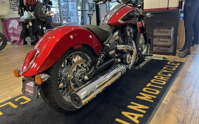 2025 Indian Scout Classic Limited +Tech Sunset Red Metallic