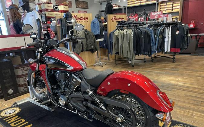 2025 Indian Scout Classic Limited +Tech Sunset Red Metallic
