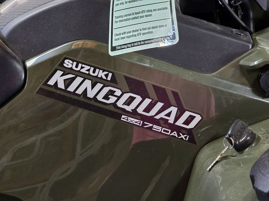 2025 Suzuki KingQuad 750 AXi