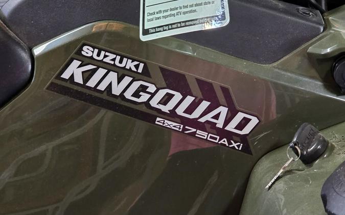 2025 Suzuki KingQuad 750 AXi