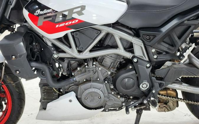 2023 Indian Motorcycle® FTR Sport White Lightning/Indy Red