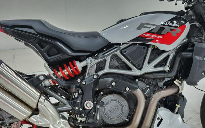 2023 Indian Motorcycle® FTR Sport White Lightning/Indy Red