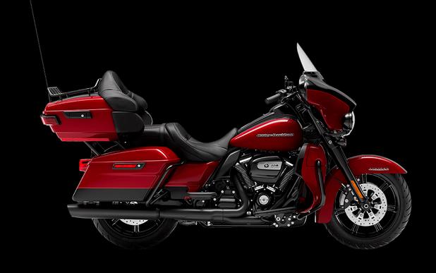 2021 Harley-Davidson® Ultra Limited Billiard Red/Vivid Black — Black Finish