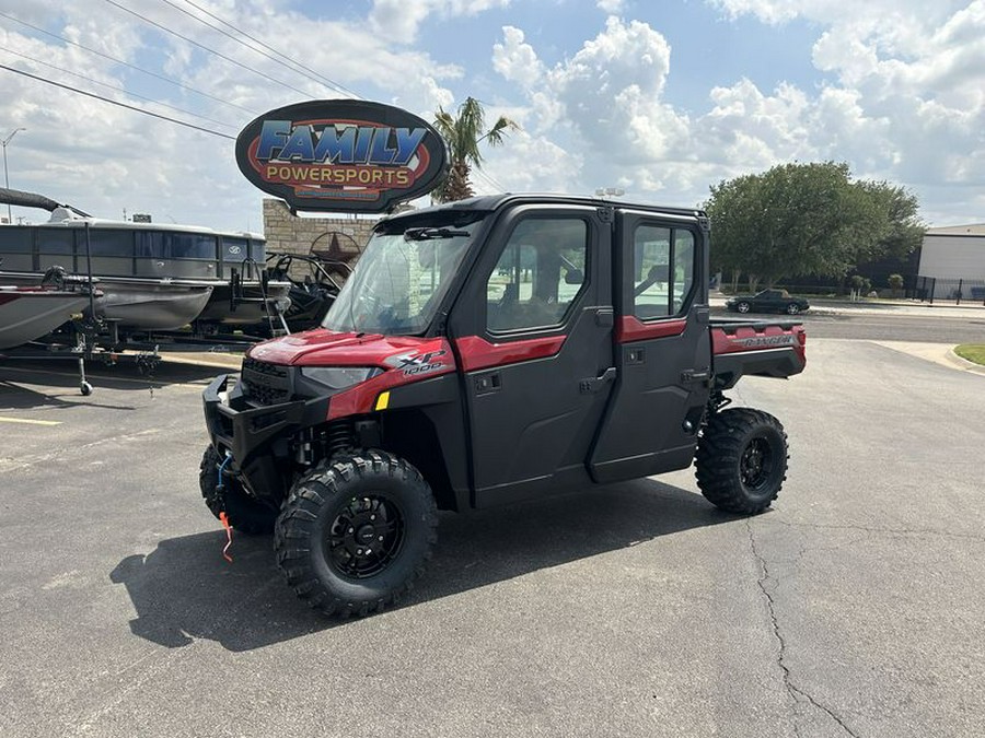 New 2025 POLARIS RANGER CREW XP 1000 NORTHSTAR EDITION ULTIMATE SUNSET RED